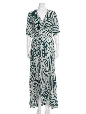 Busayo Printed Wrap Maxi Dress